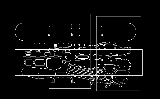 图片[2]-激光切割图纸激光雕刻模板- 轻型固定翼飞机经典亚克力 3D 拼图创客教育-激光打标雕刻切割资源站